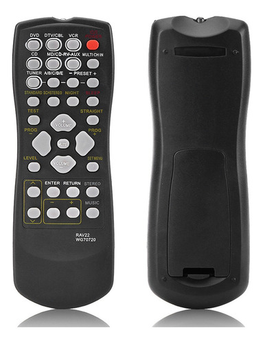 Control Remoto De Tv Para Amaha Rav22 Rx-v459 Rx-v357 Htr583