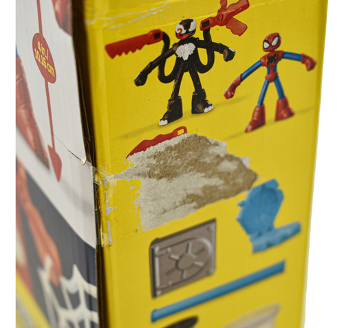 Play Doh Marvel Spiderman Lanza Y Atrapa 142g Hasbro Da Color Multicolor