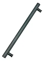 Comprar Manijon Barral Para Puerta Simple De 50cm De Largo Acero Inoxidable Negro Entre Centro 40cm INOMAX IM3062