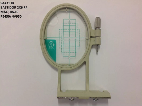 Sa431 - Bastidor 2x6cm Brother Pe430 / Pe450 / Nv950