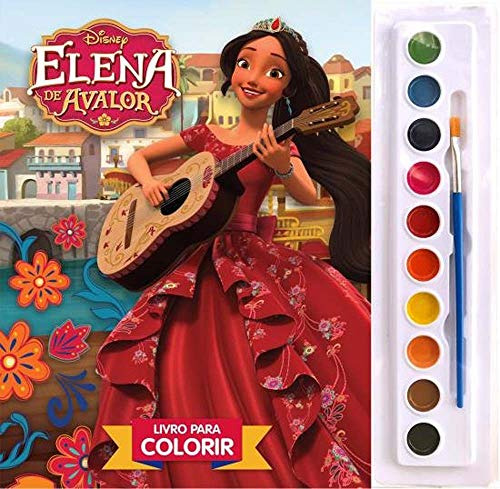 Libro Disney Aquarela Elena De Avalor De Disney Dcl