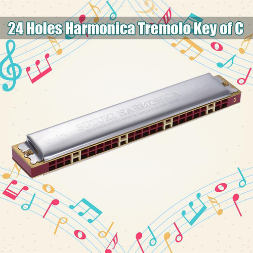 G Armónica Study-24 24 Suzuki C Study-24 Student Holes