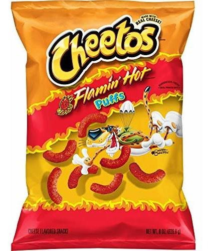 Cheetos Flamin' Hot Puffs, 8 Oz.