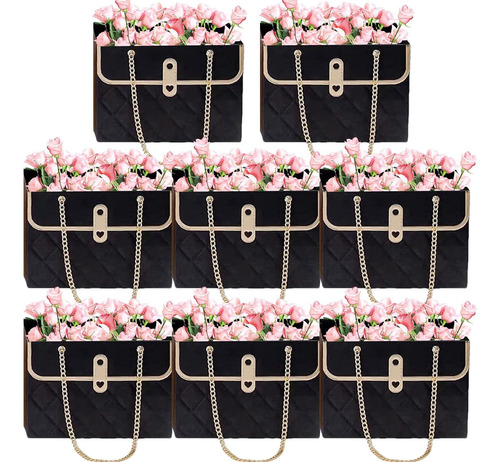 Caja De Papel Para Ramo De Flores, Bolsa De Floristería De 8