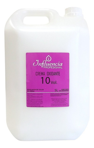 Revelador Crema Oxidante 10 Vol X5 Litros Influencia Coalix 