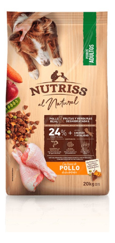 Nutriss Natural Adulto Sabor A Pollo | Alimento Perro X 1 Kg