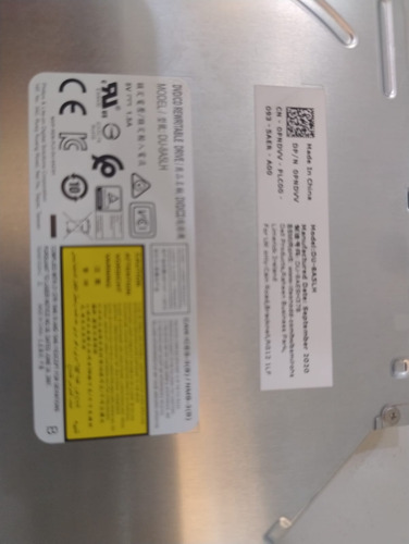 Dvd / Cd Rewritable Drive Du-8a5lh (Usado)