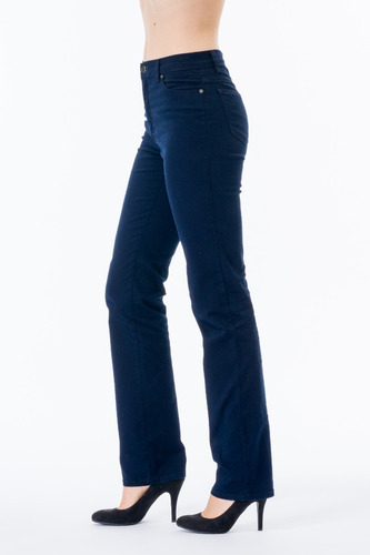Pantalon Scandia Gabardina Stretch Recto Cintura