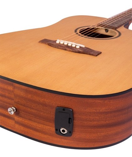 Guitarra Electroacustica Bamboo Harmony Spruce 41 Con Funda Acolchada