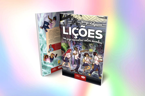 Lições RPG: um jogo narrativo entre mundos, de Valpaços, Jorge. Editorial Avec Editora e Comércio de Livros Ltda., capa mole em português, 2022