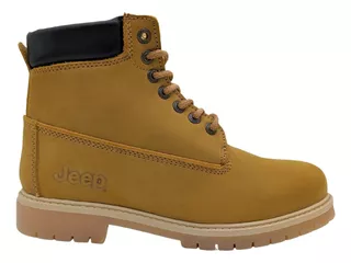 Bota Para Hombre Jeep Classic J8 3801 Nobuck-miel