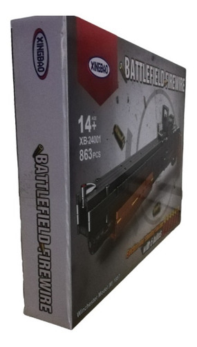 Bloque De Construcción Tipo Escopeta Winchester 863 Piezas