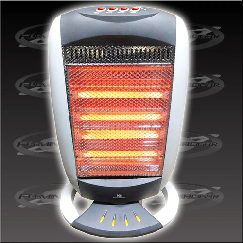 Estufa Halogena Spar  52408- 4  Velas Giratoria 1600w