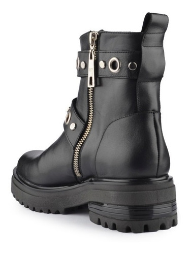 Botinetas Botines Botas De Mujer De Cuero Ducati - Ferraro