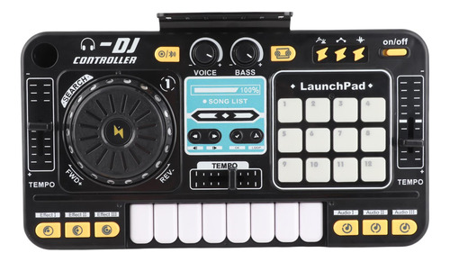 Dj Mixer Songs Effects Mixing De Controlador De Música Eletr