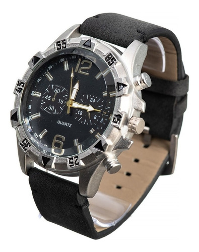 Kit Com 12 Relógios Masculino Pulseira De Couro Atacado Top