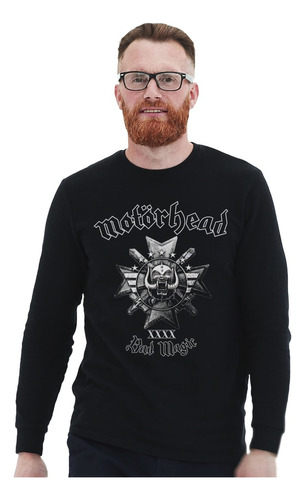 Polera Ml Motorhead Bad Magic Metal Impresión Directa