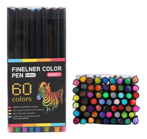 Set De Pintura En Color Pen Color 48/60 (1 Ml), Needle Pen P