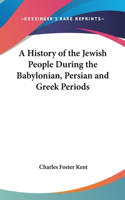 Libro A History Of The Jewish People During The Babylonia...