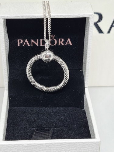 Imagen 6 de 7 de Collar Con Colgante Pandora O Chico