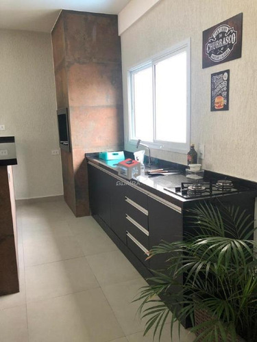 Imagem 14 de 28 de Sobrado À Venda, 3 Quartos, 3 Suítes, 5 Vagas, Eldízia - Santo André/sp - 93984