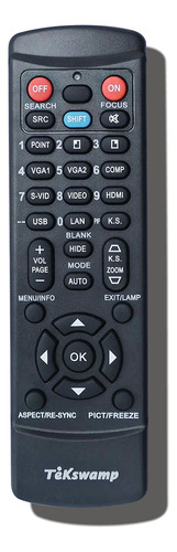 Control Remoto Tekwamp Para Proyector De Vídeo Infocus In312