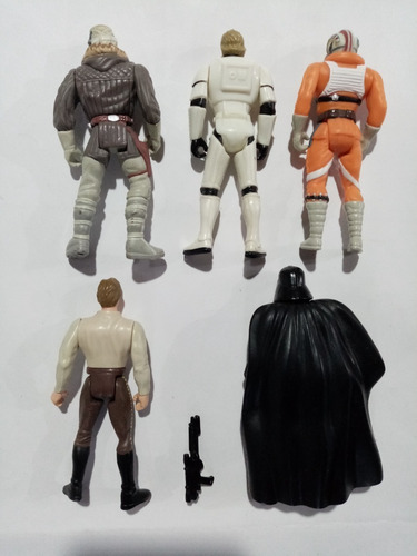 Star Wars Loose Lote 5 Figuras Kenner 90s Vader Han Luke (Usado)