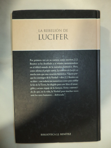 La Rebelión De Lucifer. J. J. Benítez (Usado)
