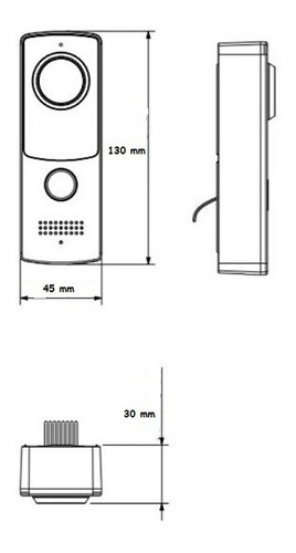 Kit Video Portero Dahua Análogo Intercomunicador Dhi-kta02m