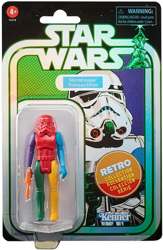 Figura De Acción Star Wars Colección Retro Stormtrooper +3