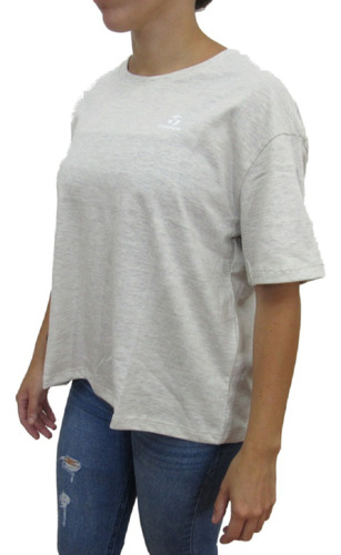 Remera Topper Básica Oversize Mujer 