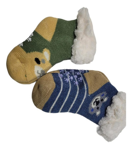 X1 Medias Calcetines De Invierno Chiporro Frio Niña - Niño
