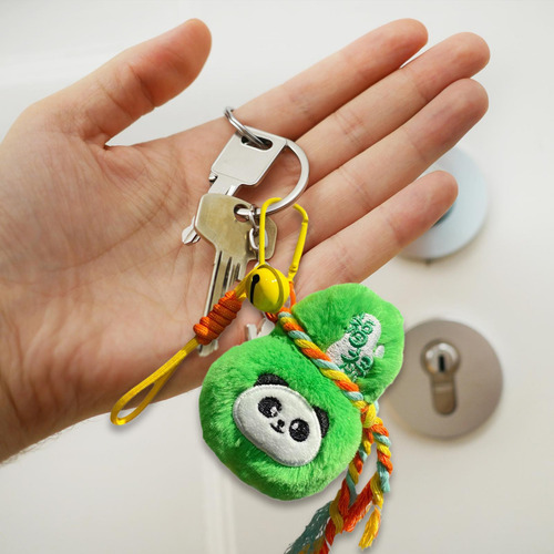 Llavero De Peluche De Dibujos Animados Con Colgante De