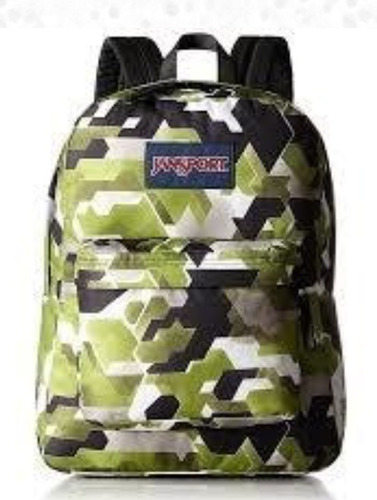 Mochila Jansport Superbreak Multi Watercolors Angels 25l!