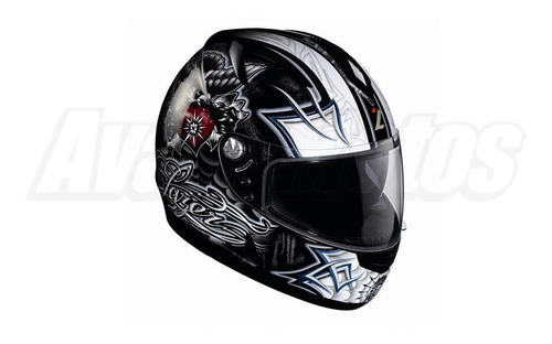 Casco Moto Integral Oferta Lazer Breva Venom Gris Avant Moto