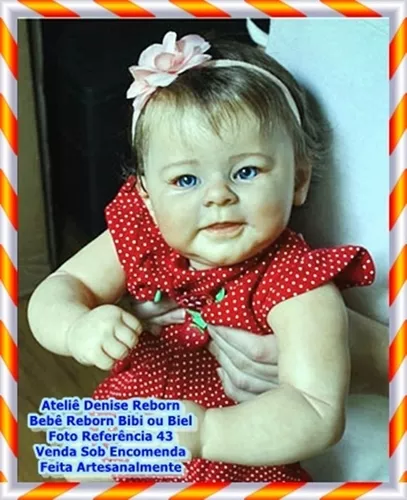 Bebê Reborn, Boneca Menina Kit Greta