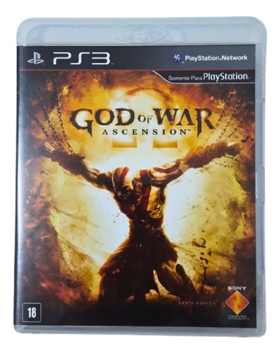 God Of War Ascension - Midia Fisica Ps3 Usado (Usado)