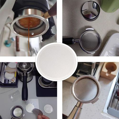 Pack 2 Filtros Reutilizables De Acero Inoxidable Para Café