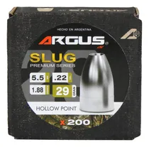 Comprar Punta Slug Argus Premium - 5,5mm - 29grn - Punta Hueca X200