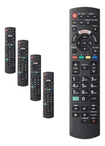 Comprar Kit 5 Controle Remoto Compatível Tv Panasonic Smart Led Lcd