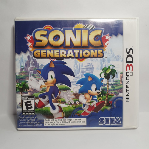 Juego Nintendo 3ds Sonic Generations - Fisico