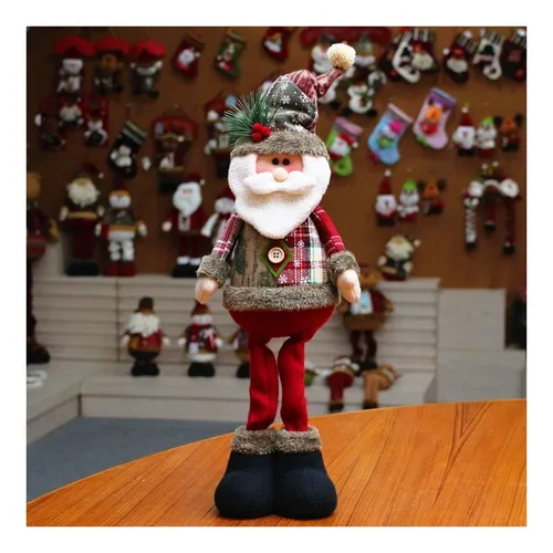 . Decoración Navidad Muñeco Reno Muñeco Nieve Pie