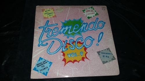 Tremendo Disco Vol 9 Lp Vinilo Rock Dance