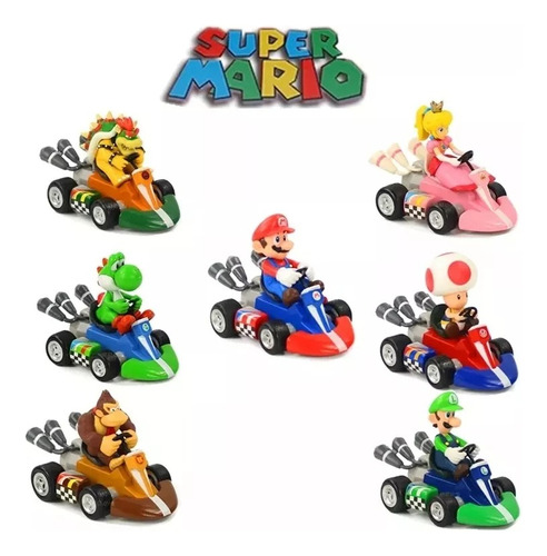 Auto Mario Kart- Mario Bros A Friccion