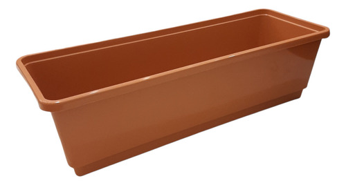 Maceta Plástico T.a Plastic Jardinera Rocio N65 Barro