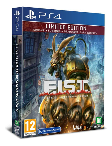 F.i.s.t: Forged In Shadow Torch, Steel Book Lim.edt. Ps4