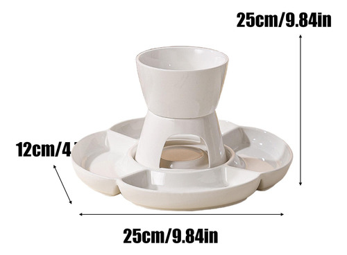 Juego De Ollas De Chocolate Kit De Fondue De Chocolate Calen