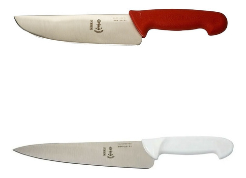 Kit Cuchillo Carnicero Y Chef Eskilstuna 20 Cm Acero Inox