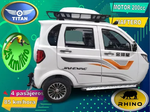 Triciclo Naftero 200cc 4 Pasajeros Titan Rhino 0km