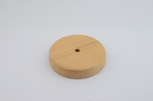 Imagen 3 de 8 de Floron Roseta Madera Lenga 12cm Mas Kit Agarre